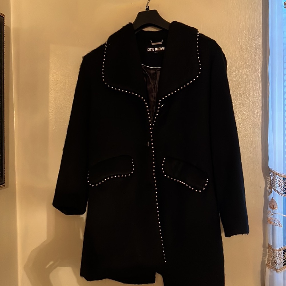 Beautiful Black Steve Madden coat